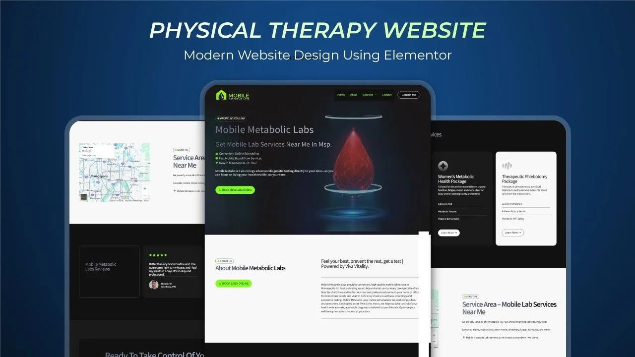 Physical Therapy Website